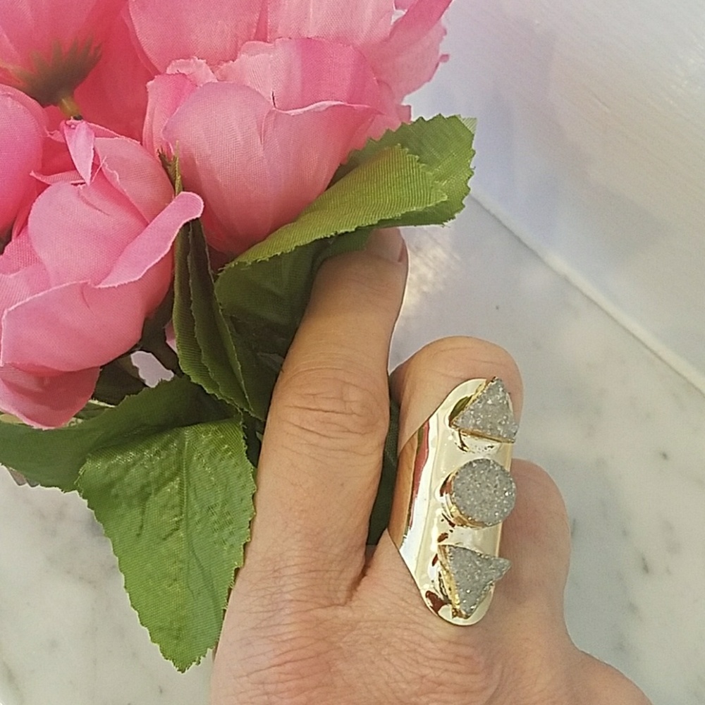 Stunning Druzy Ring